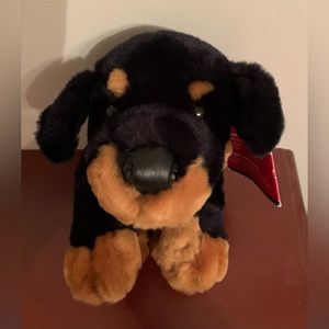 Rottweiler Puppy Dog Plush Stuffed Animal